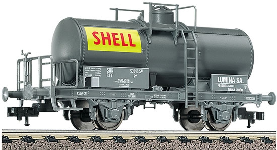 Tank car "Shell"<br /><a href='images/pictures/Fleischmann/542607.jpg' target='_blank'>Full size image</a>